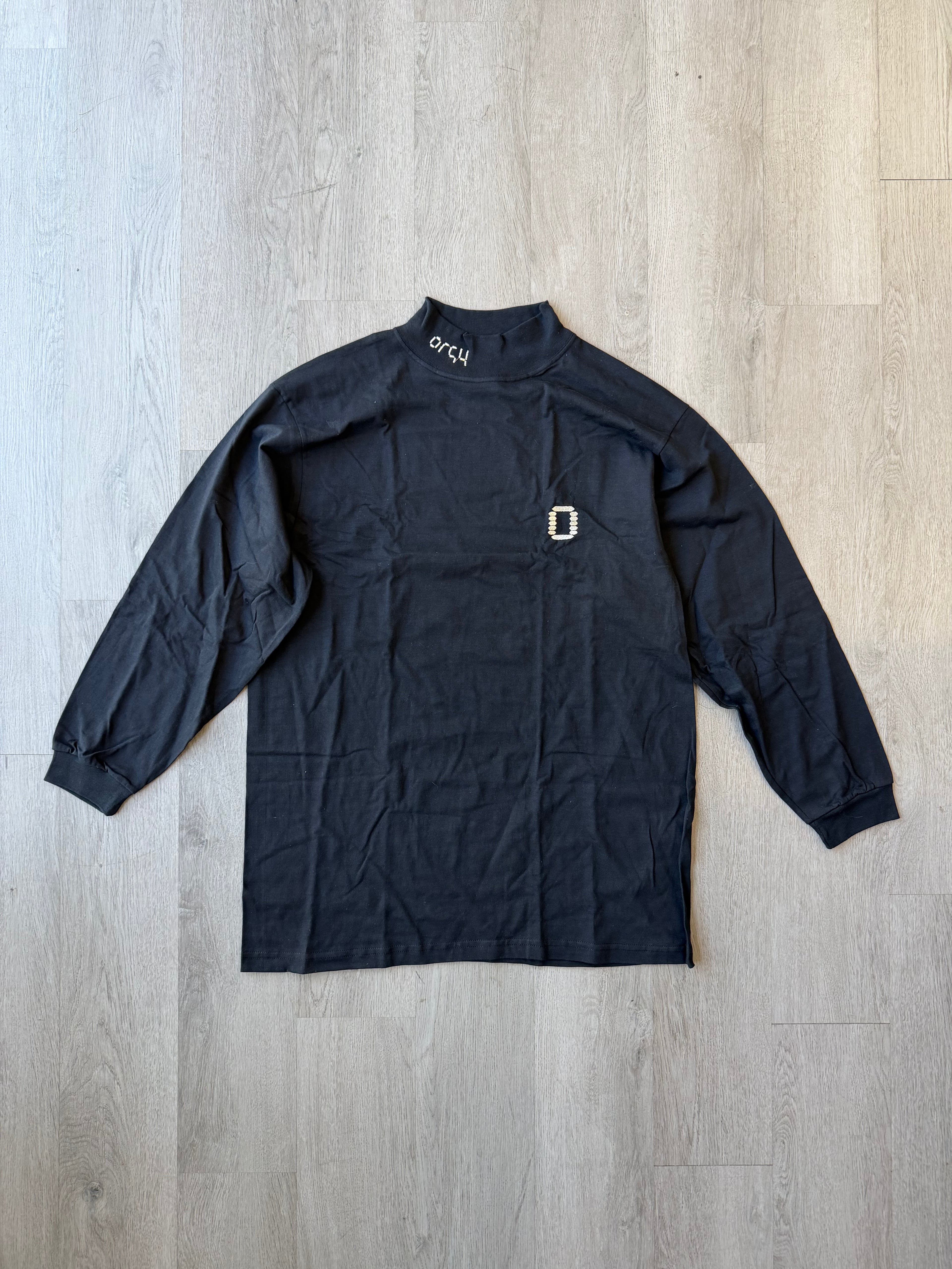 Vintage Orgy Band Mock Neck Longsleeve Tee