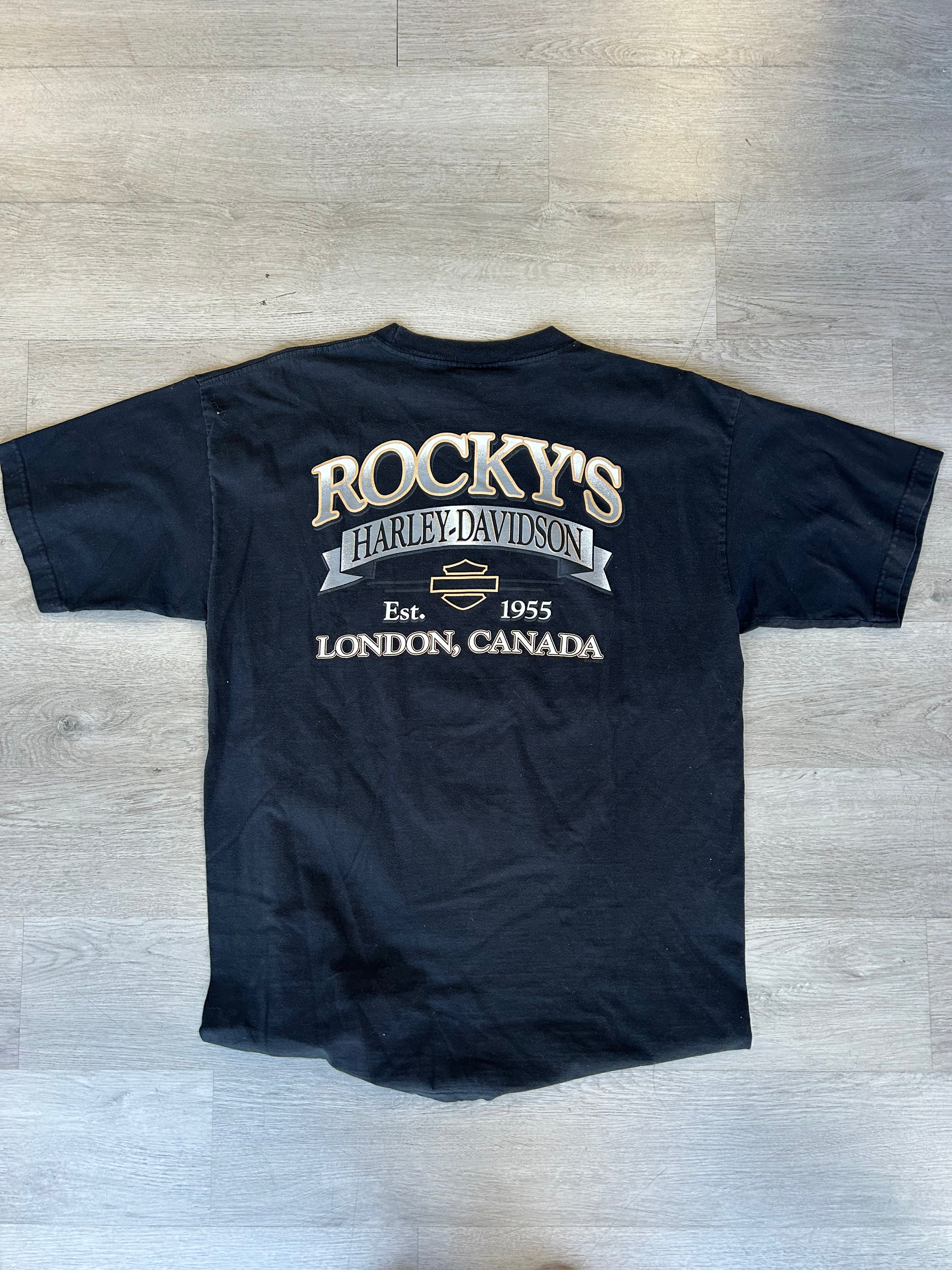 Vintage Harley Davidson London Canada Tee
