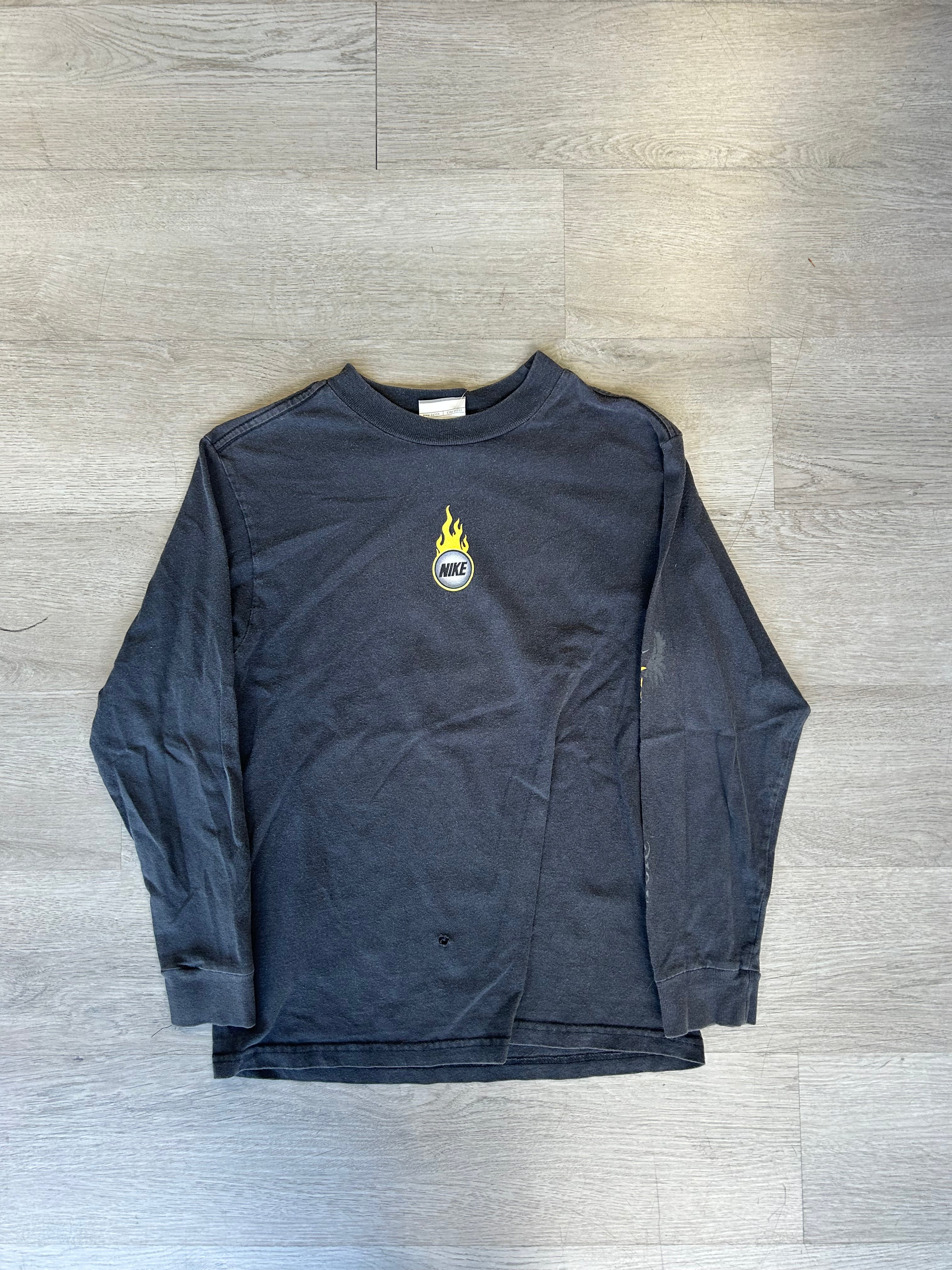 Y2K Long sleeve Nike Fireball Air Tee