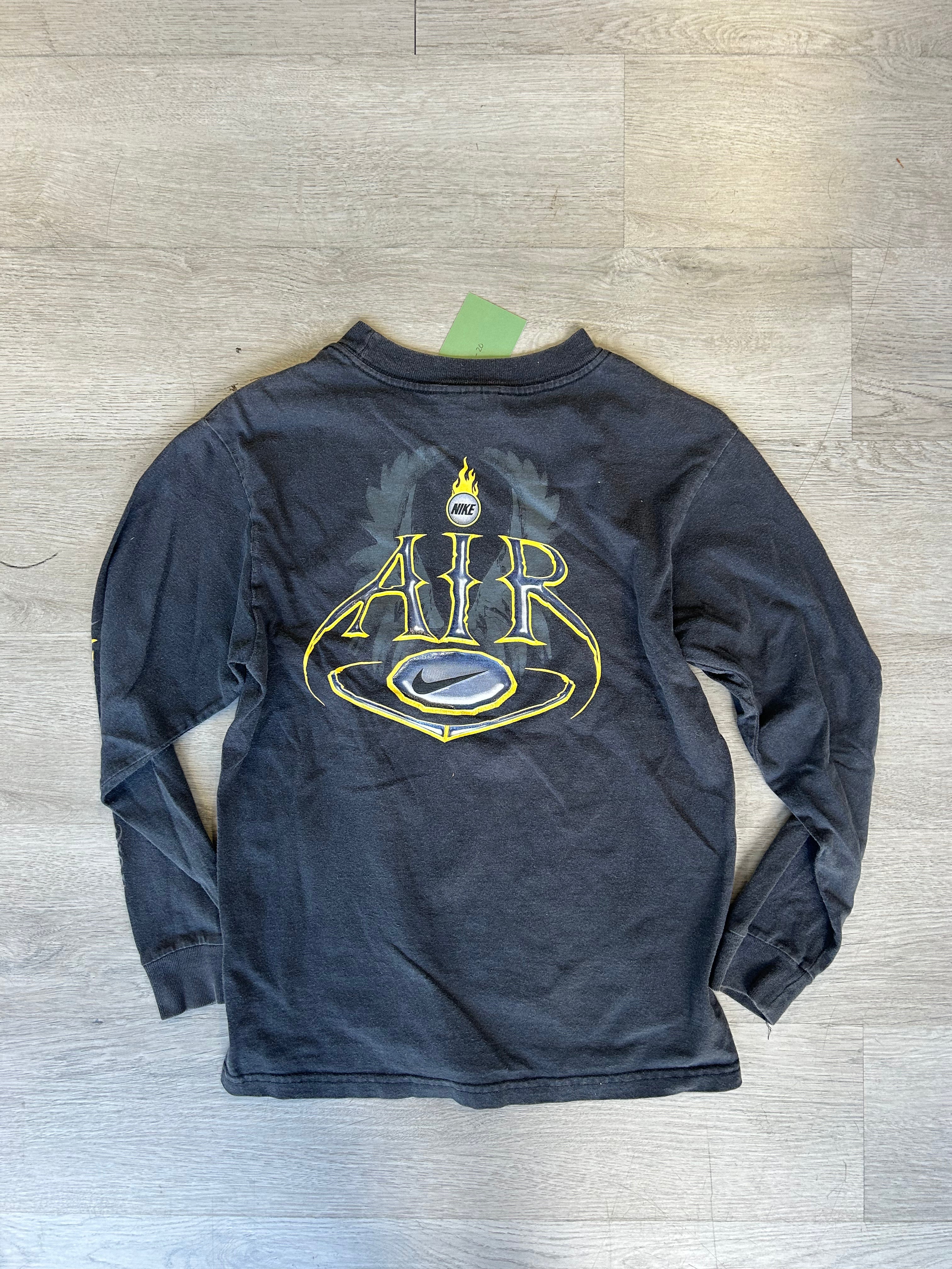 Y2K Long sleeve Nike Fireball Air Tee