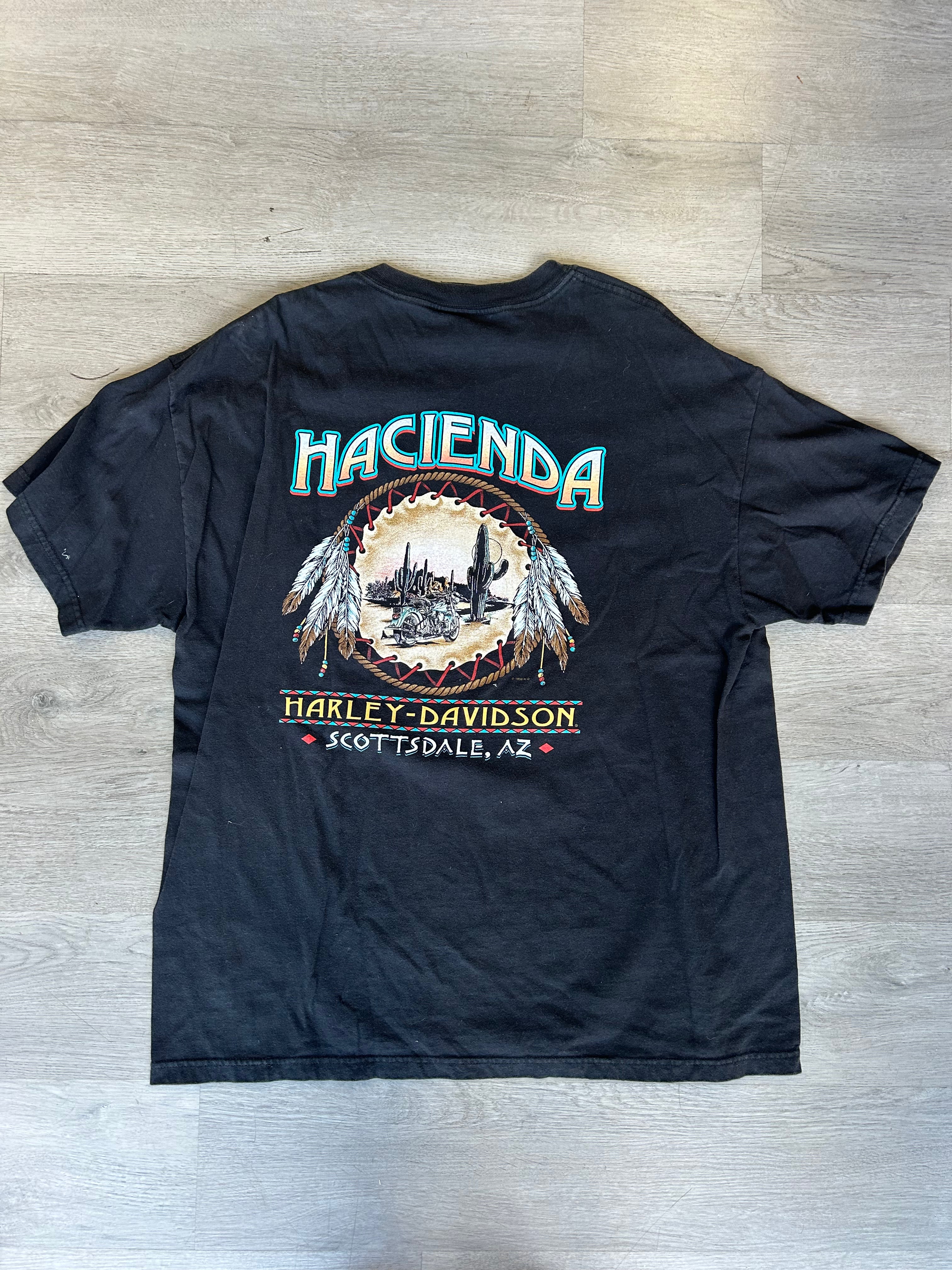 Vintage Got Mine Hacienda Harley Davidson Tee