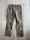 Dickies Green Paint Splatter Pants