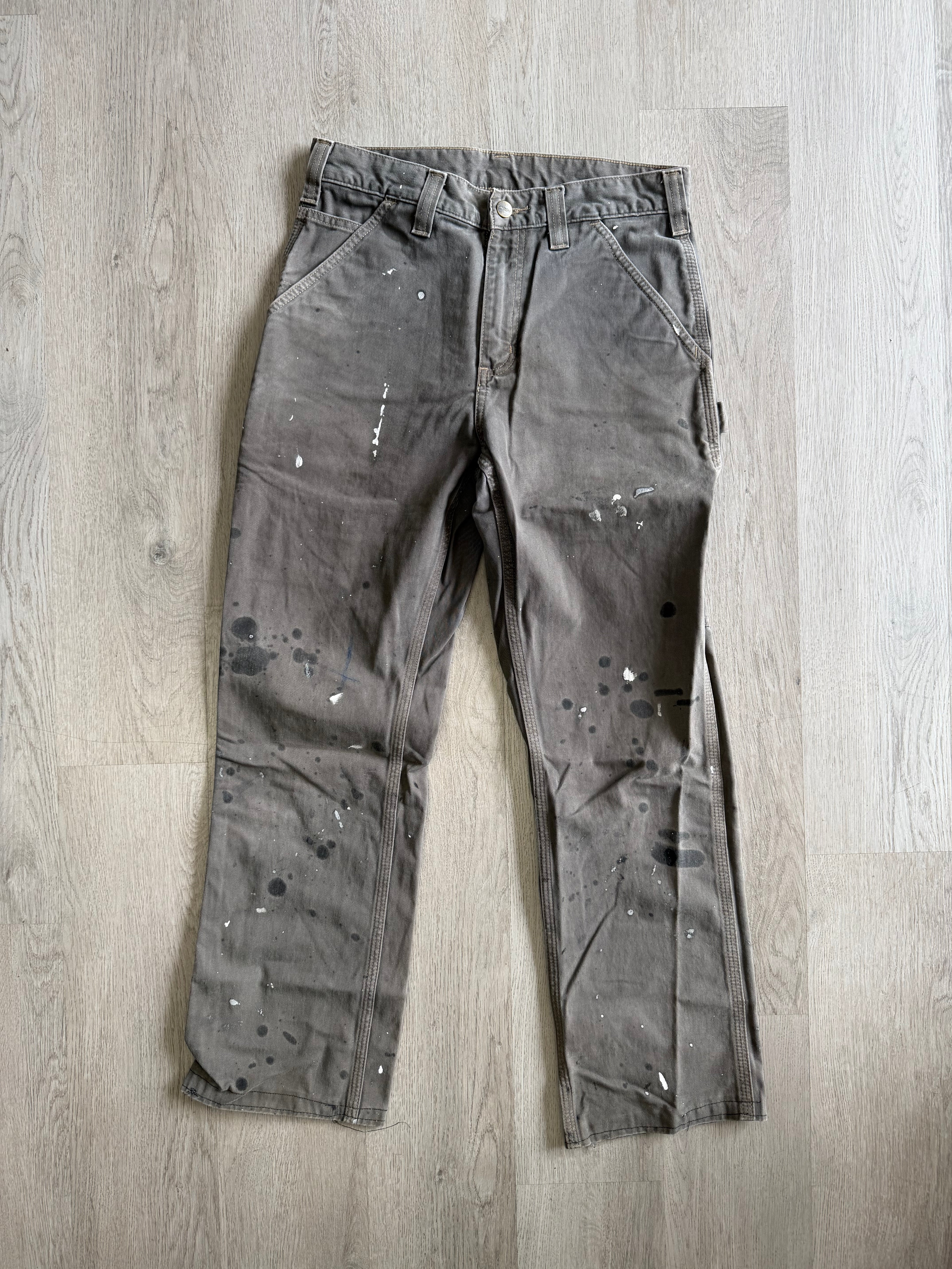 Carhartt Grey Distressed Pants