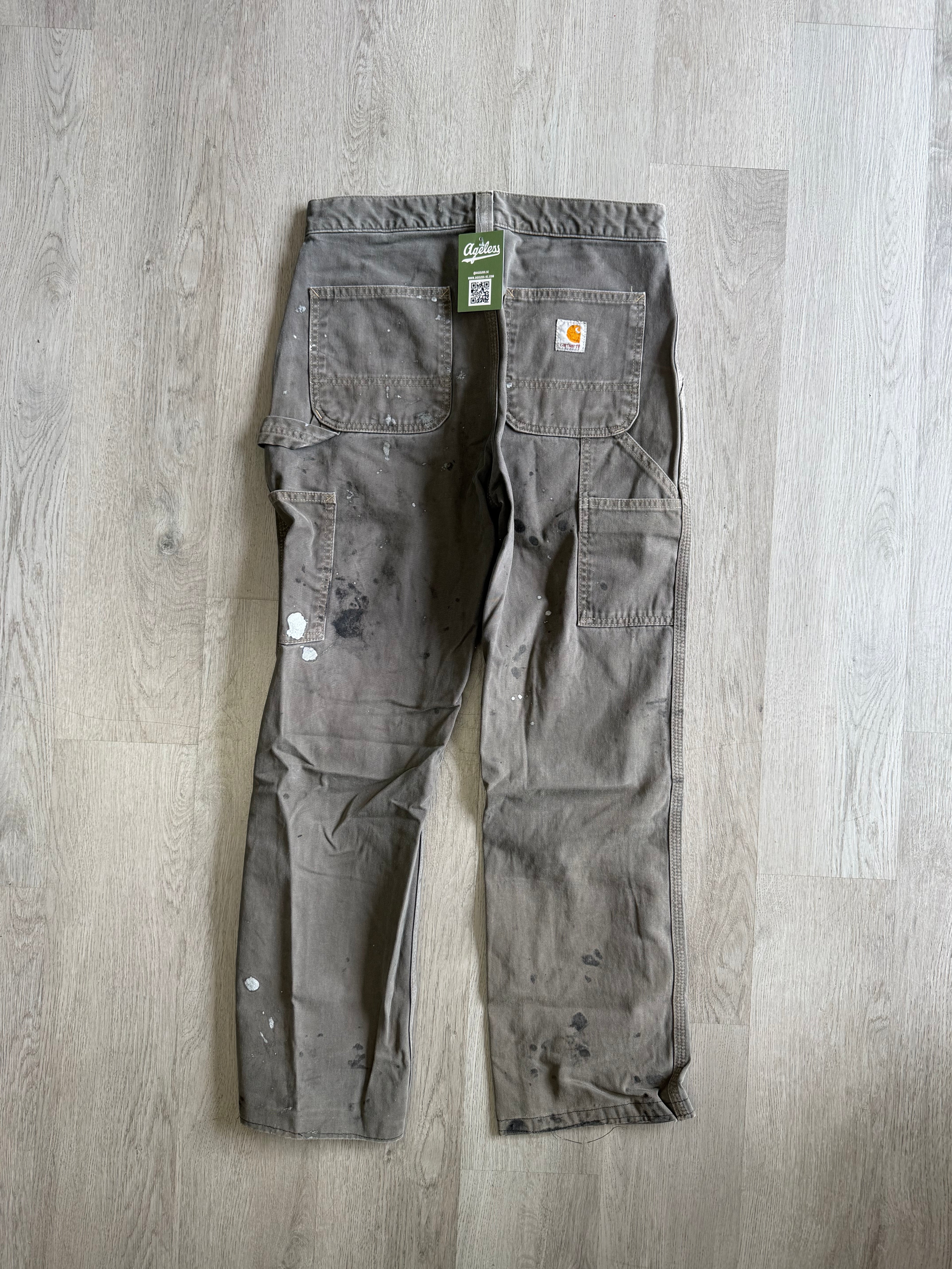 Carhartt Grey Distressed Pants