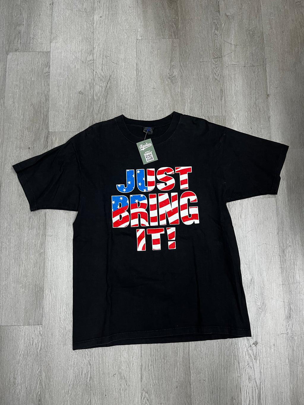 Vintage Just Bring It The Rock Tee