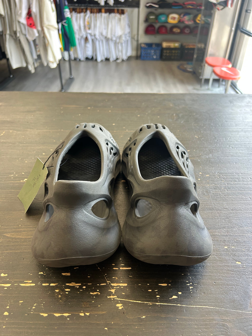 Pre-owned Adidas Yeezy Foam Runner Onyx