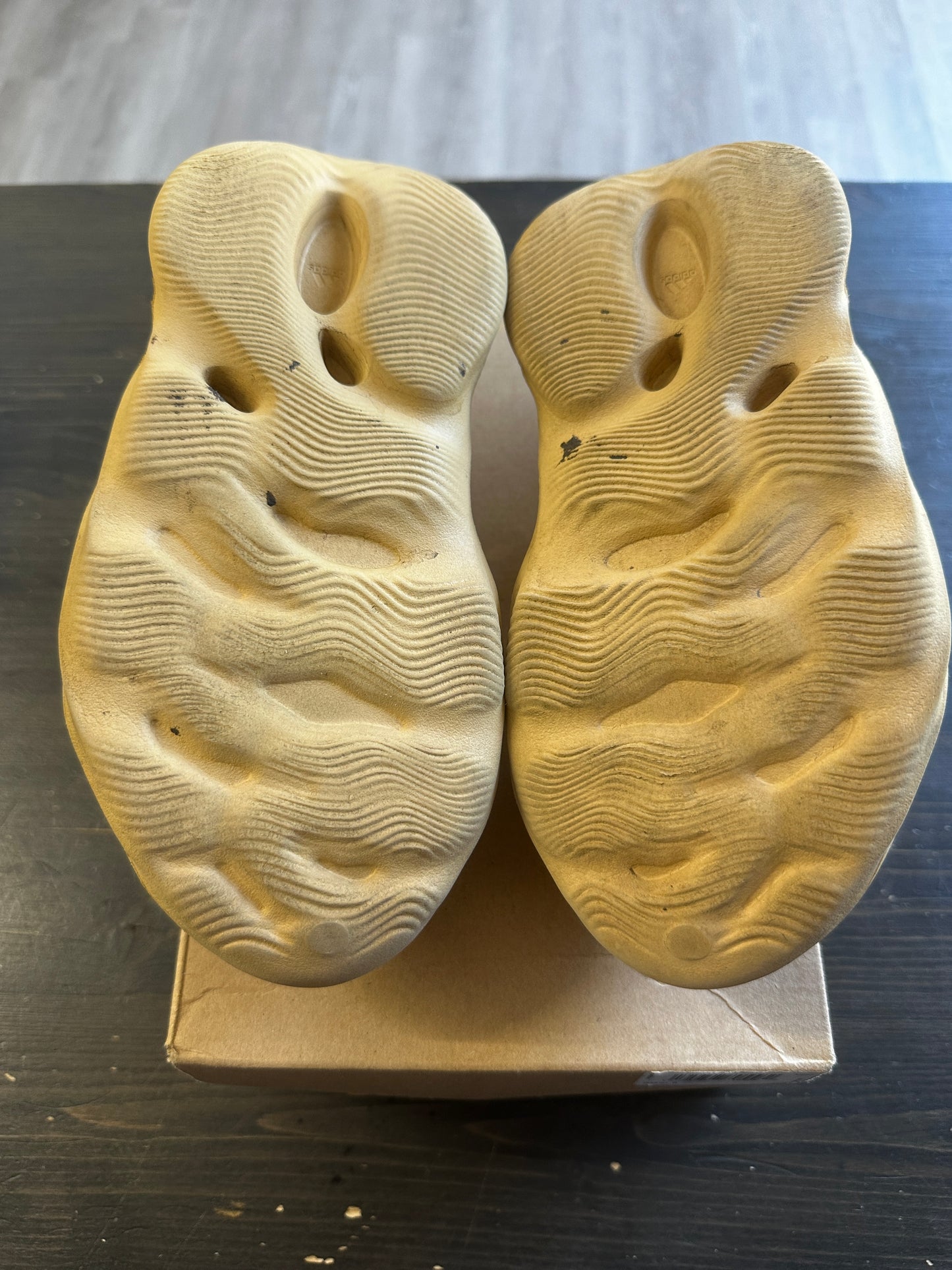 Pre-owned Adidas Yeezy Foam Rnnr Desert Sand