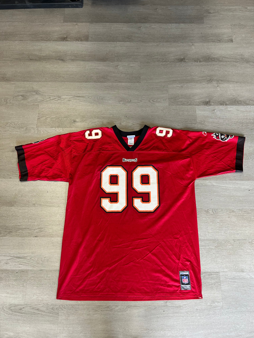 Vintage Warren Sapp Tampa Bay Buccaneers jersey