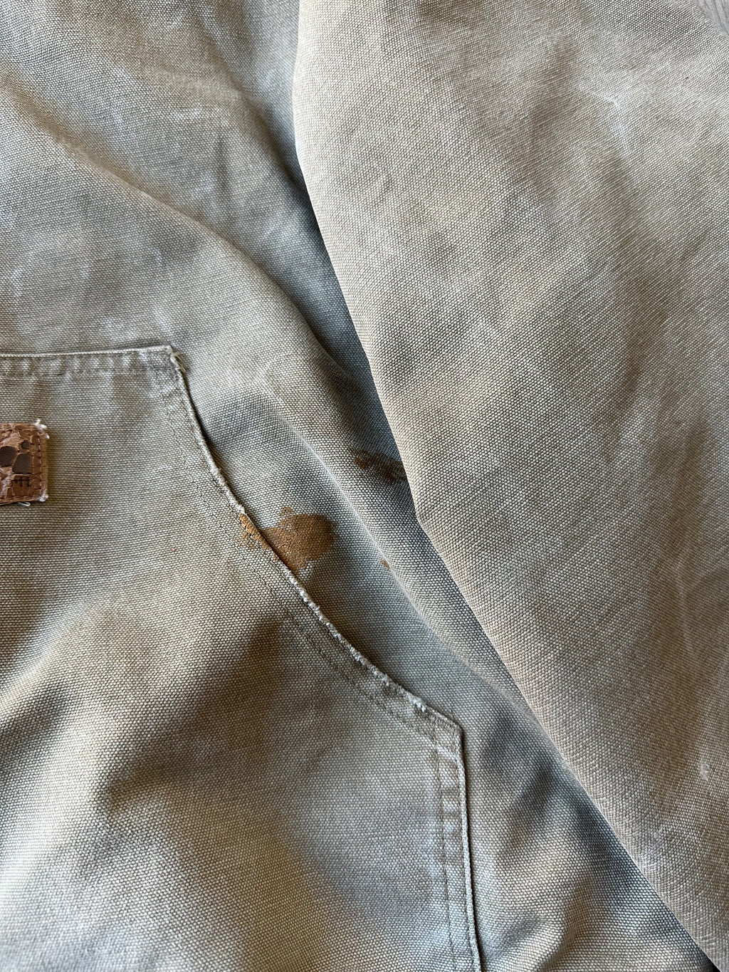 Tan Distressed Carhartt Jacket