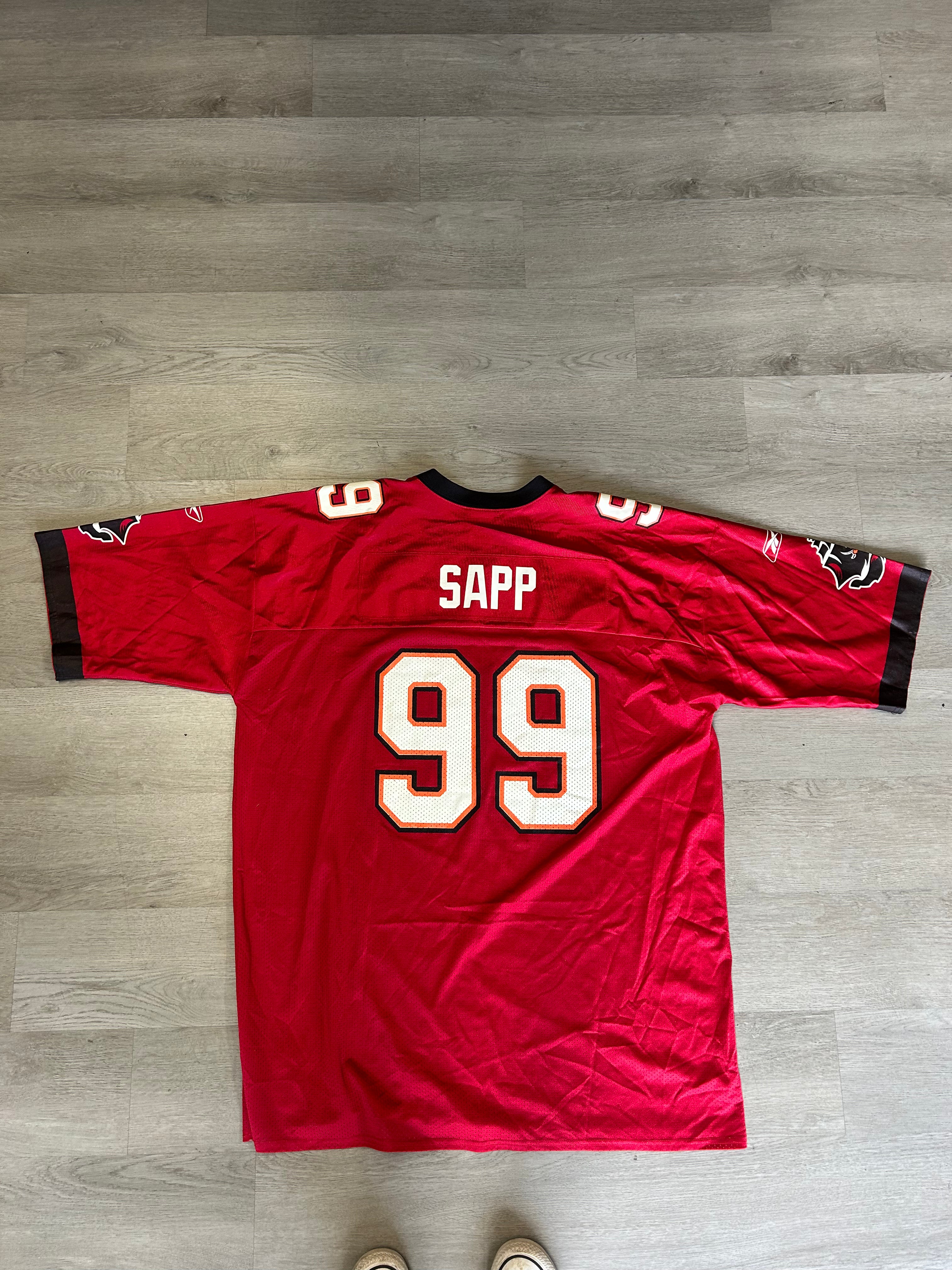 Vintage Warren Sapp Tampa Bay Buccaneers jersey