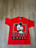 Vintage Black and White Mickey Mouse Tee