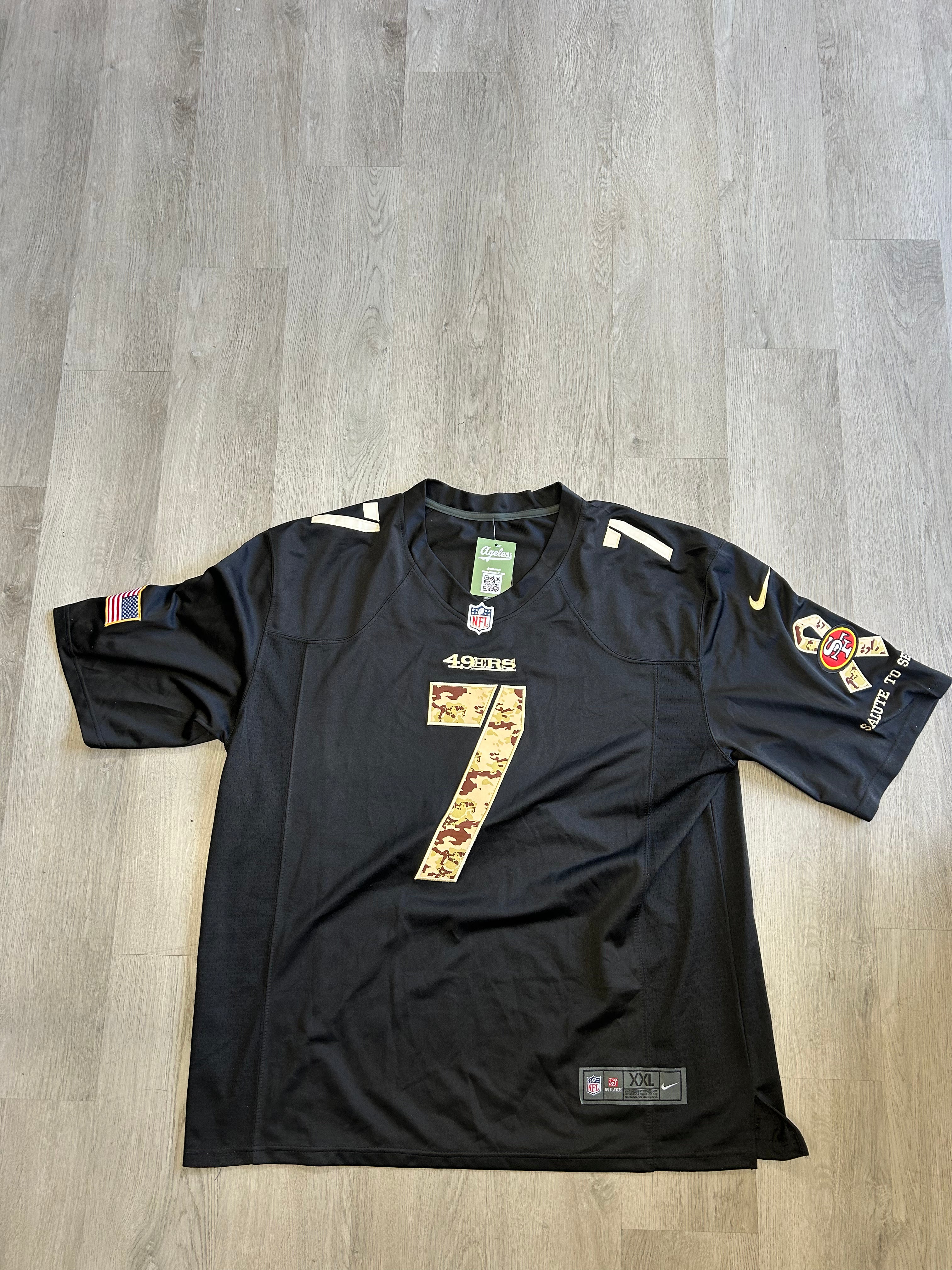 Vintage Nike NFL San Francisco 49ers Salute to Service Jersey