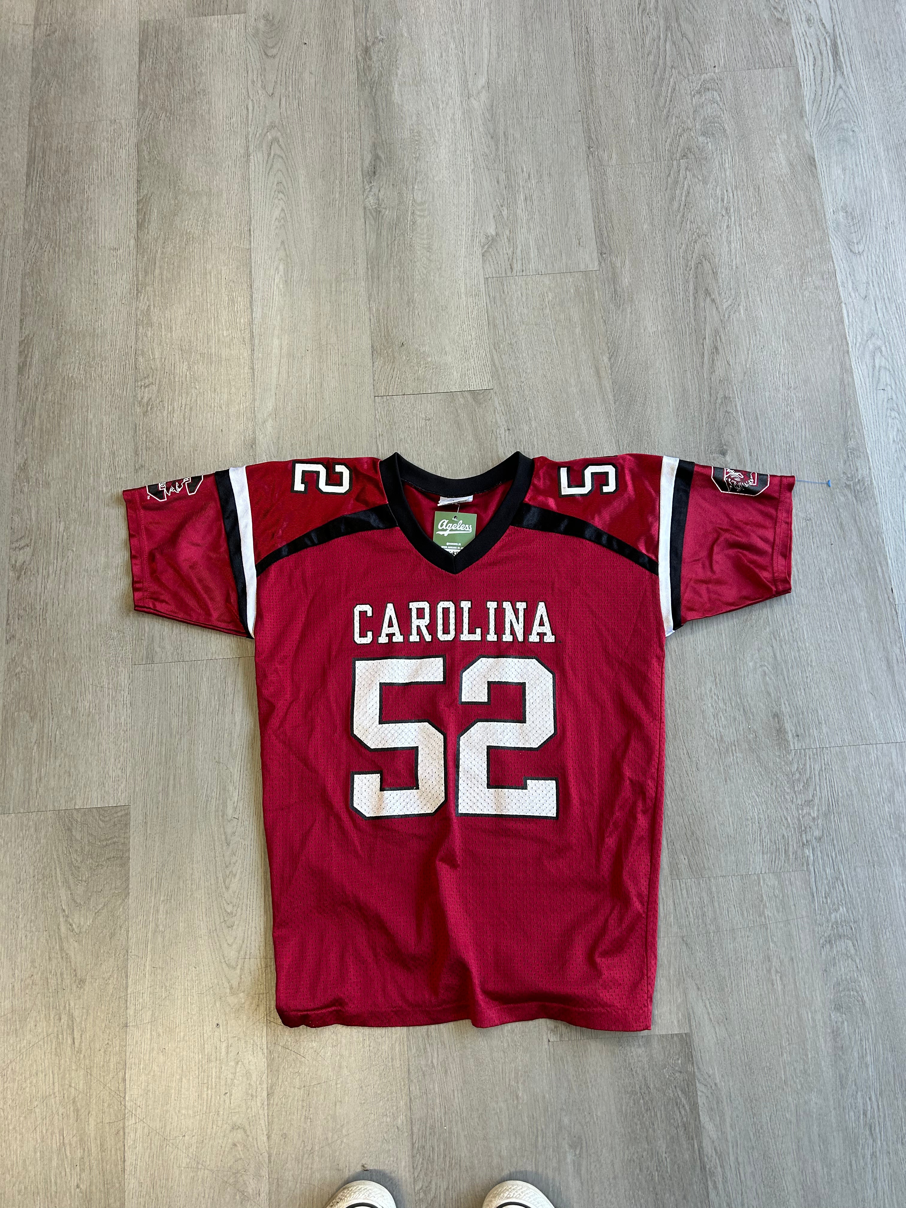 Vintage University of South Carolina Maroon 52 Jersey
