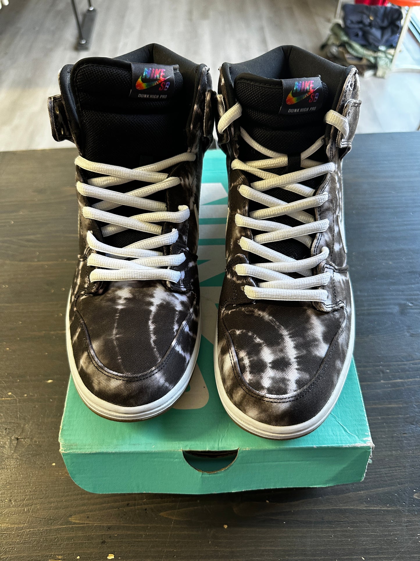 Pre-Owned Nike Dunk High Tie Dye