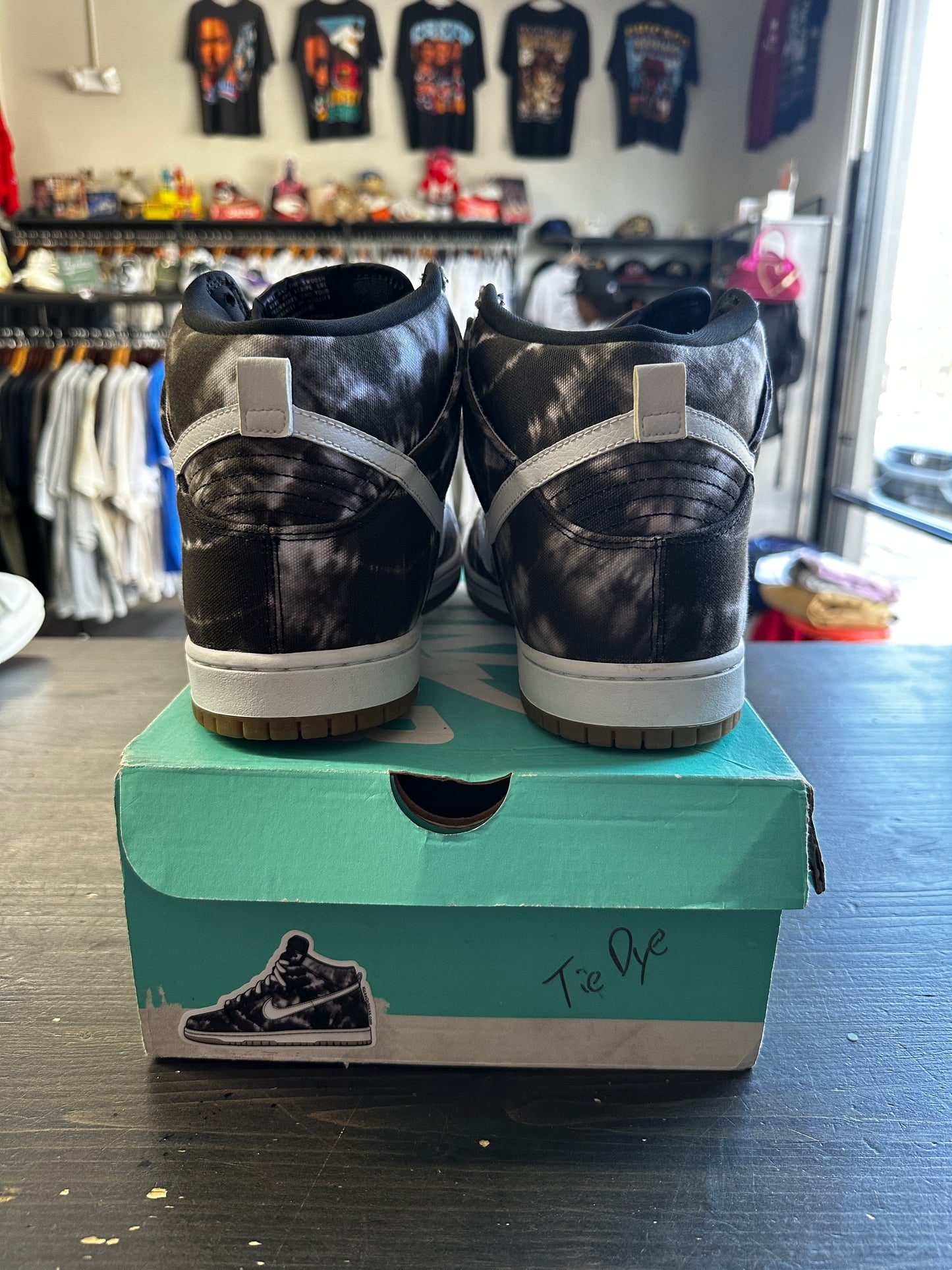 Pre-Owned Nike Dunk High Tie Dye
