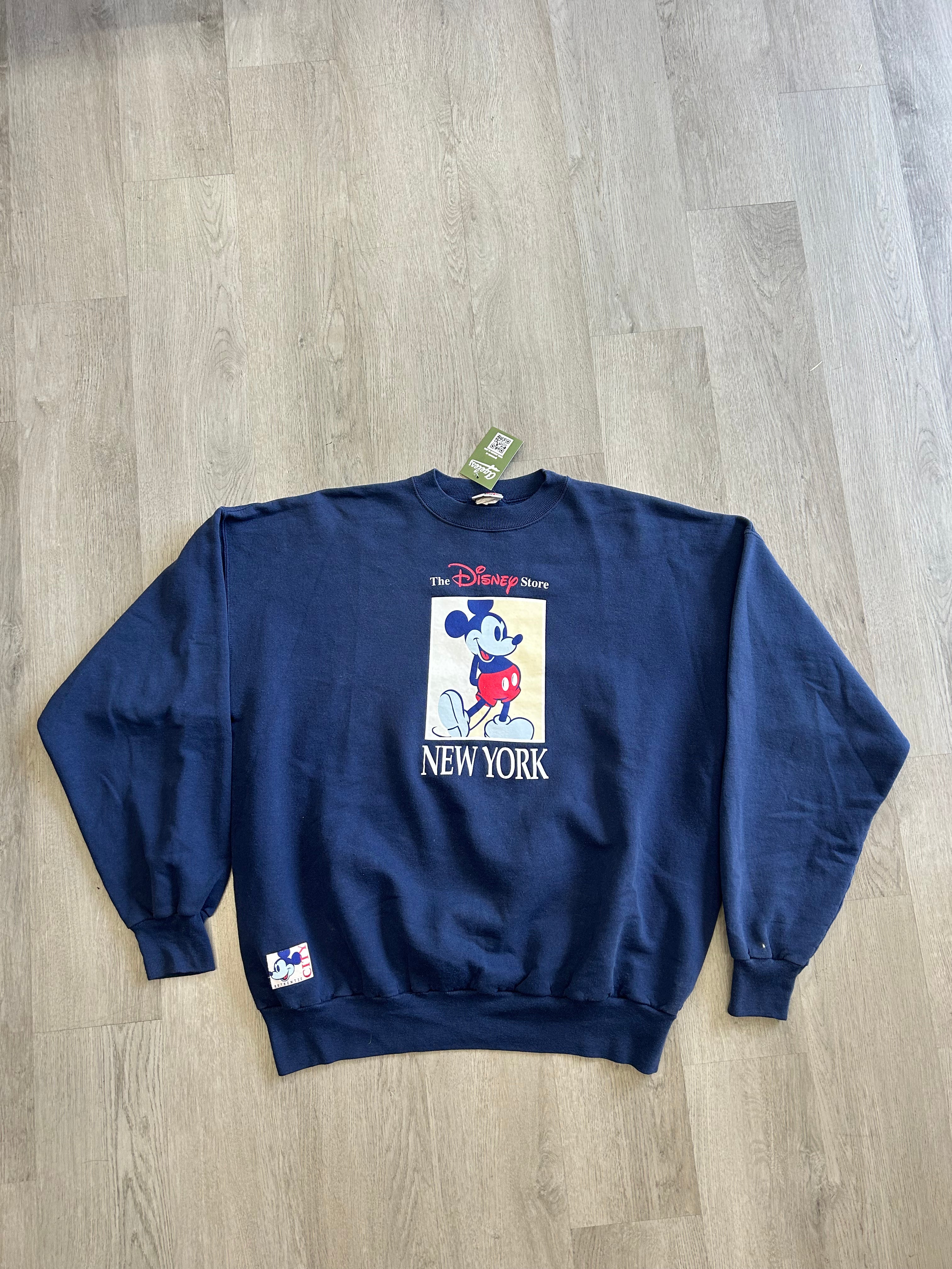 Vintage 90s The Disney Store Mickey Mouse Sweatshirt