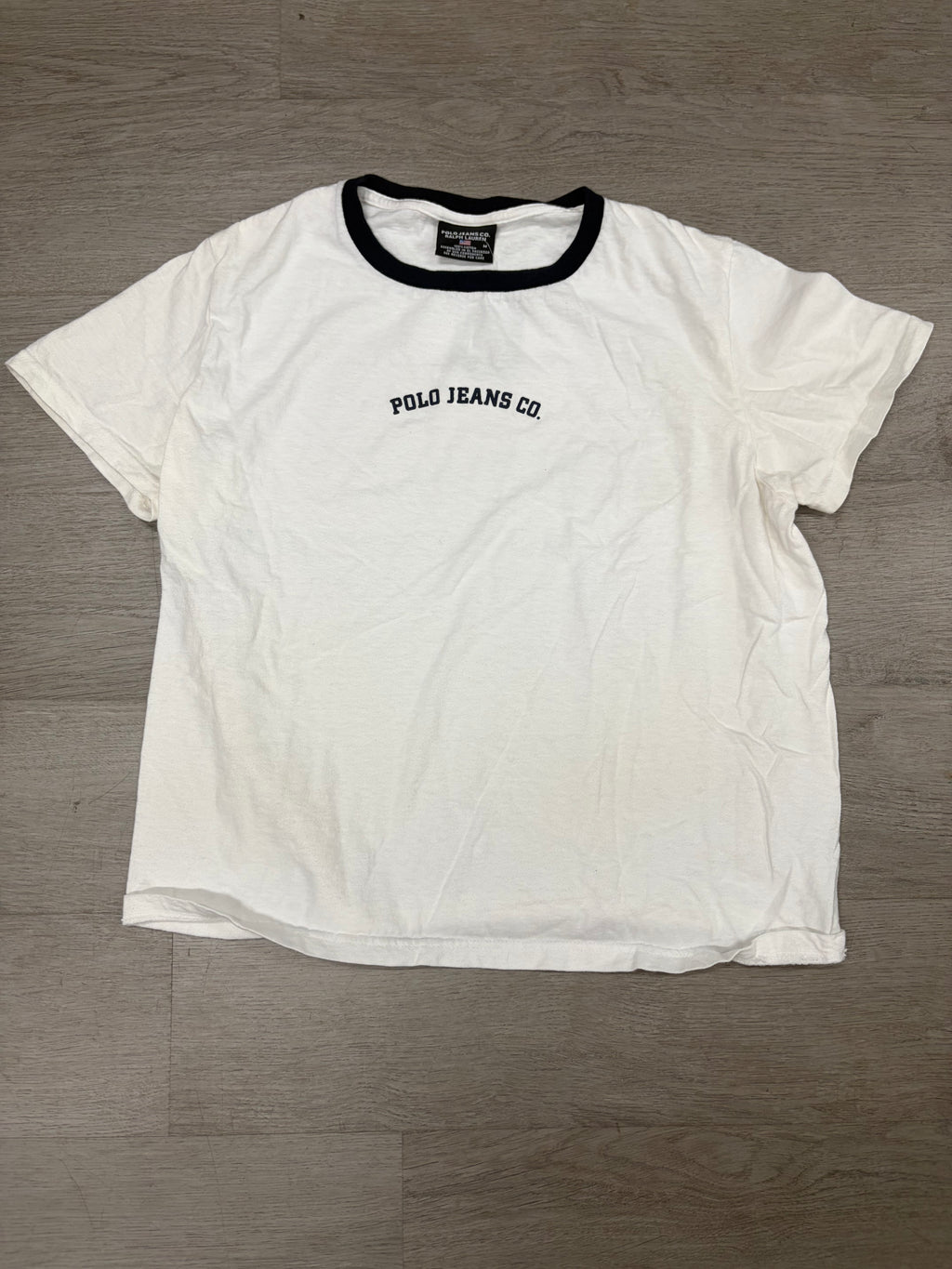 Vintage Women’s Polo Jeans Ringer Tee