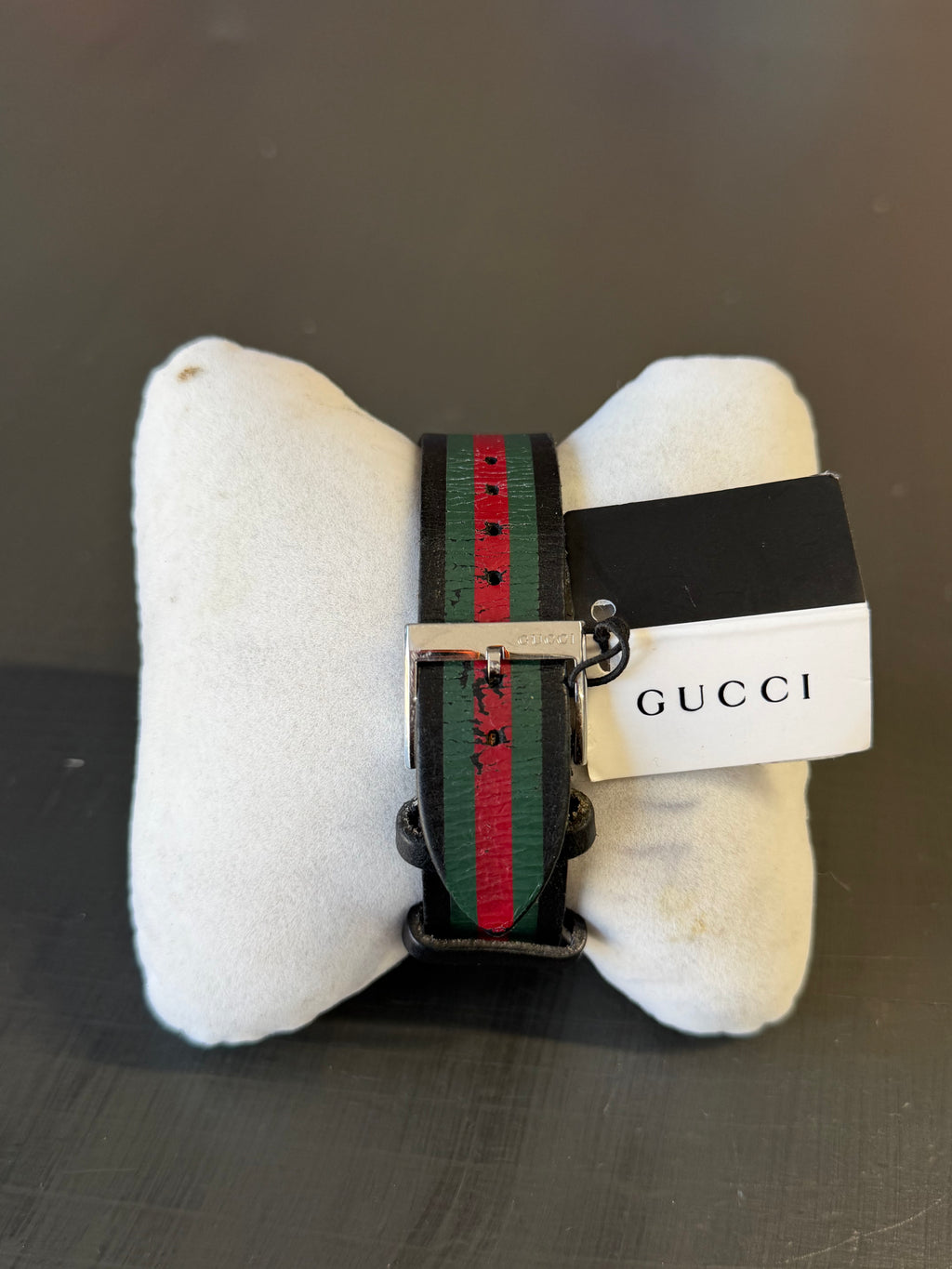 Gucci YA1264092 G-Timeless Black Quartz Watch (Needs Battery)