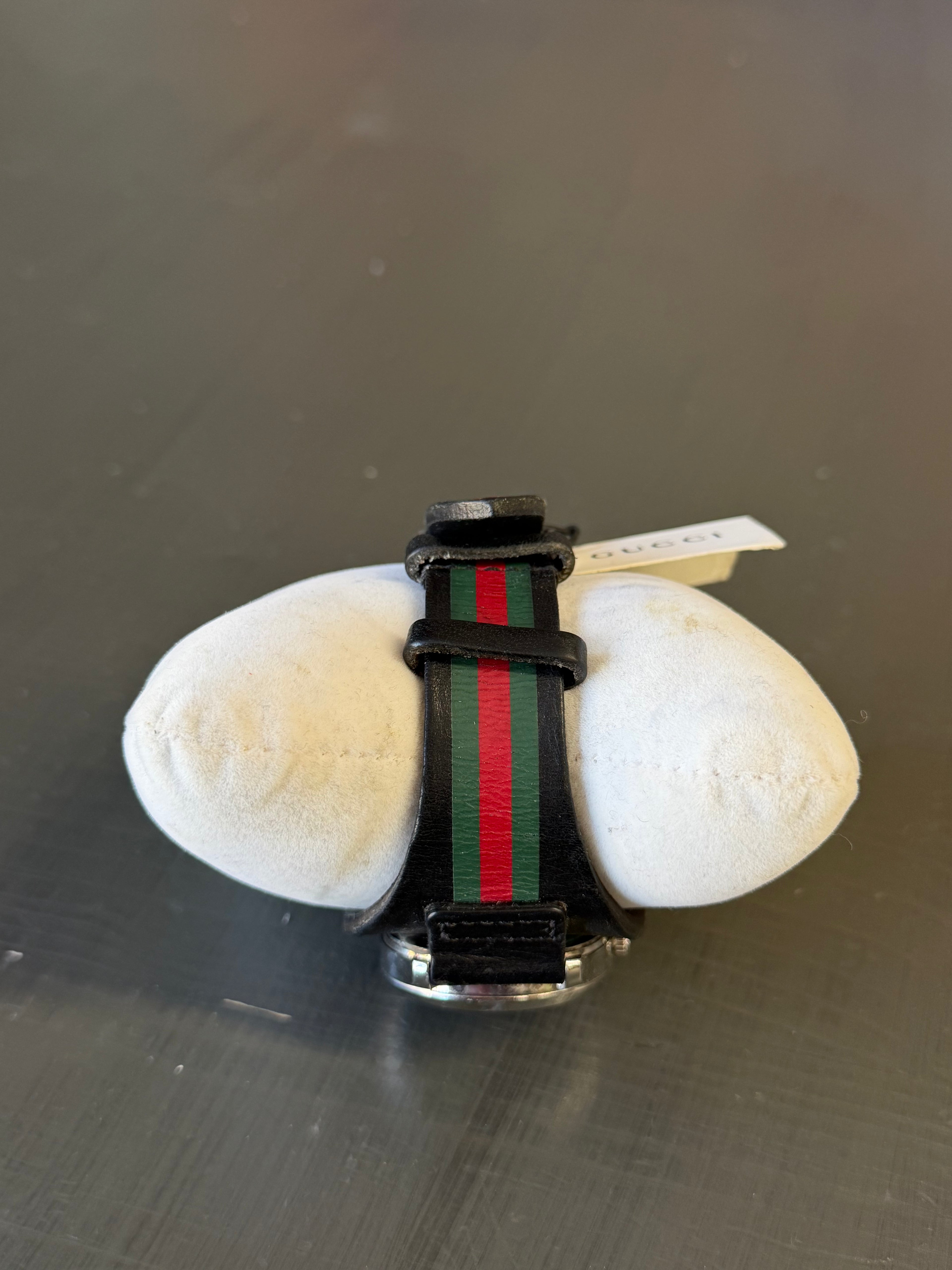 Gucci YA1264092 G-Timeless Black Quartz Watch (Needs Battery)