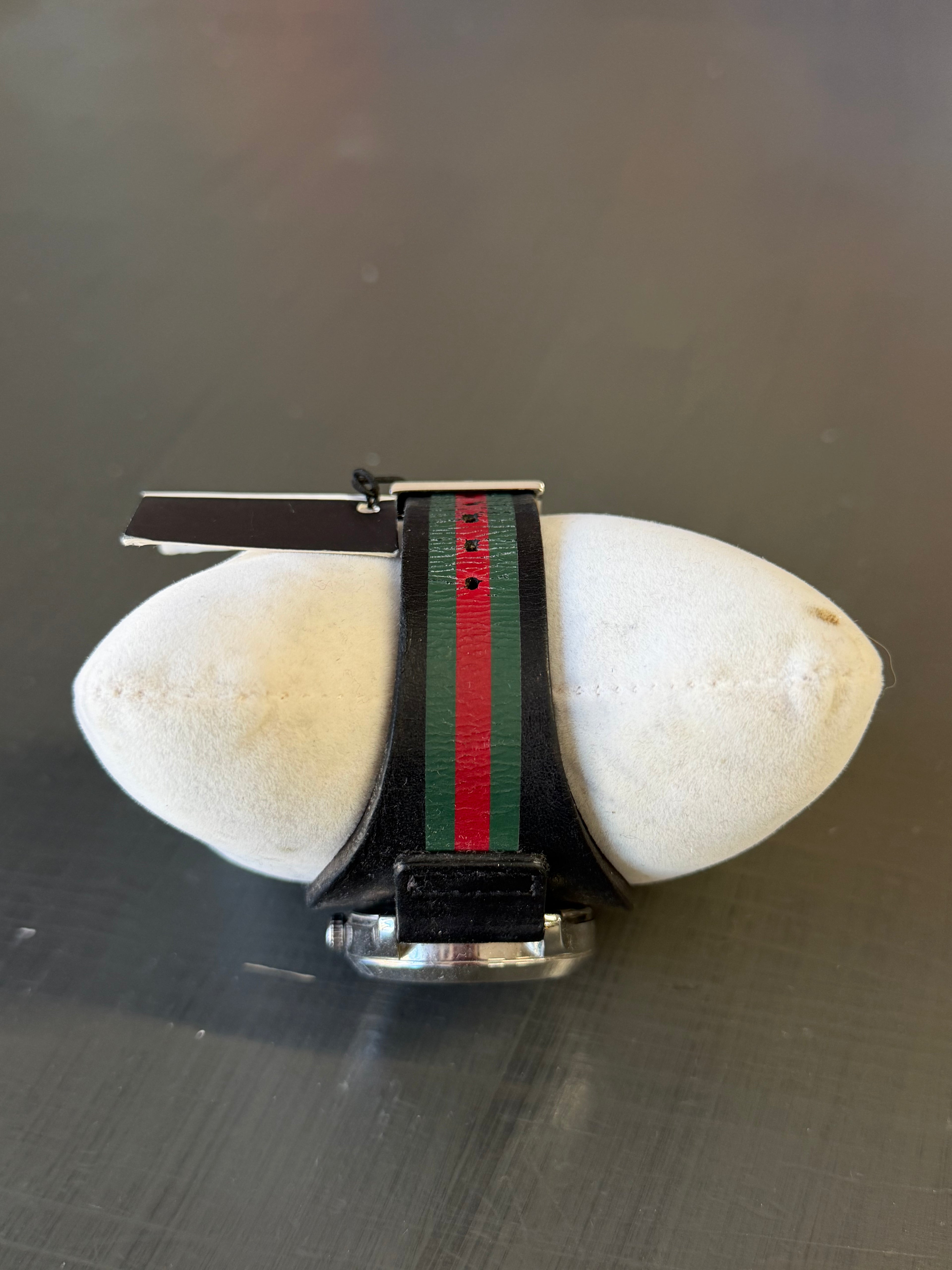 Gucci YA1264092 G-Timeless Black Quartz Watch (Needs Battery)