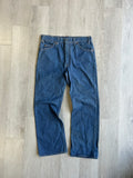 Vintage Levi Dark Washed Straight Cut Jeans