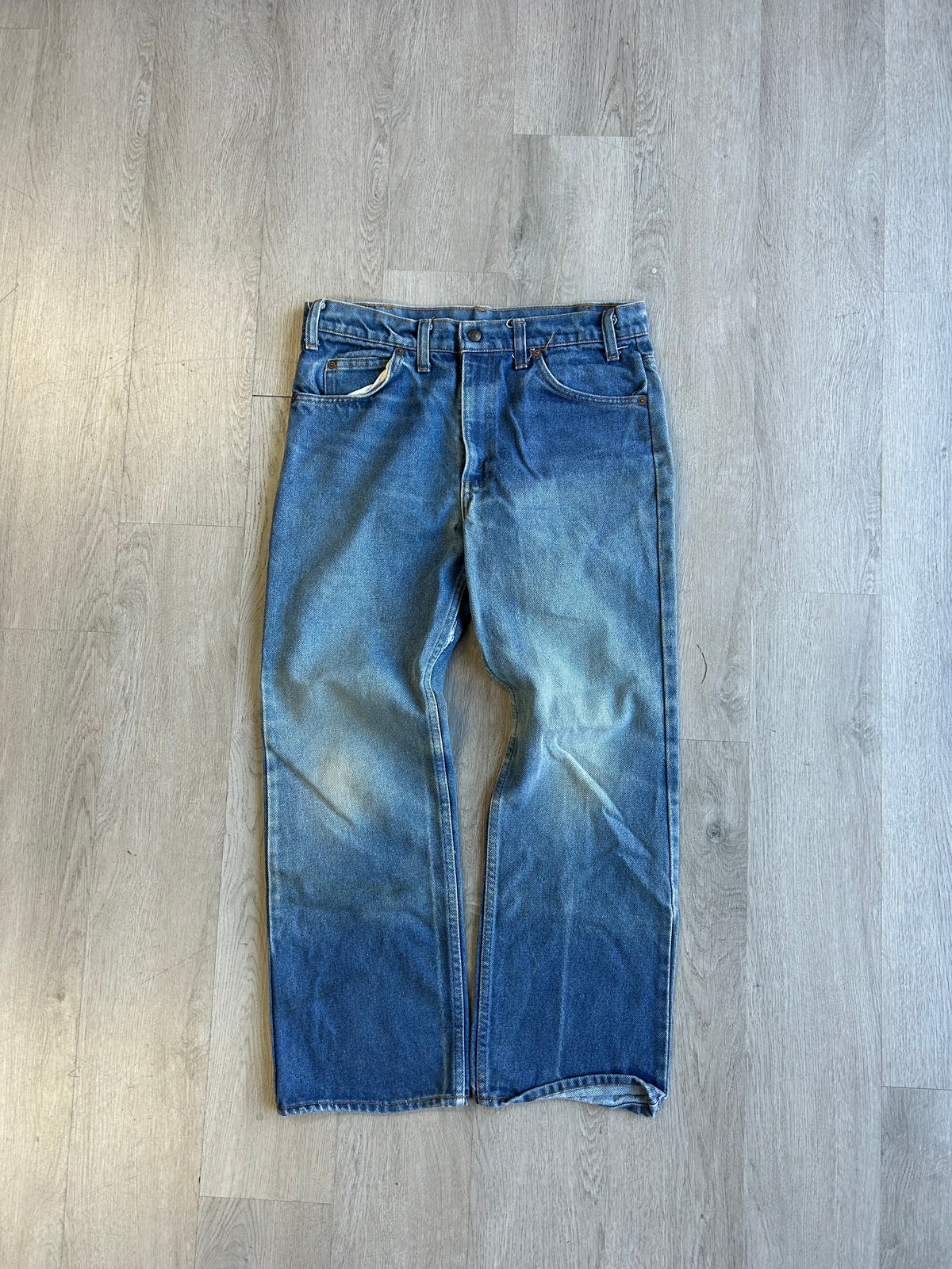 Vintage Levi Dark Washed Bootcut Jeans
