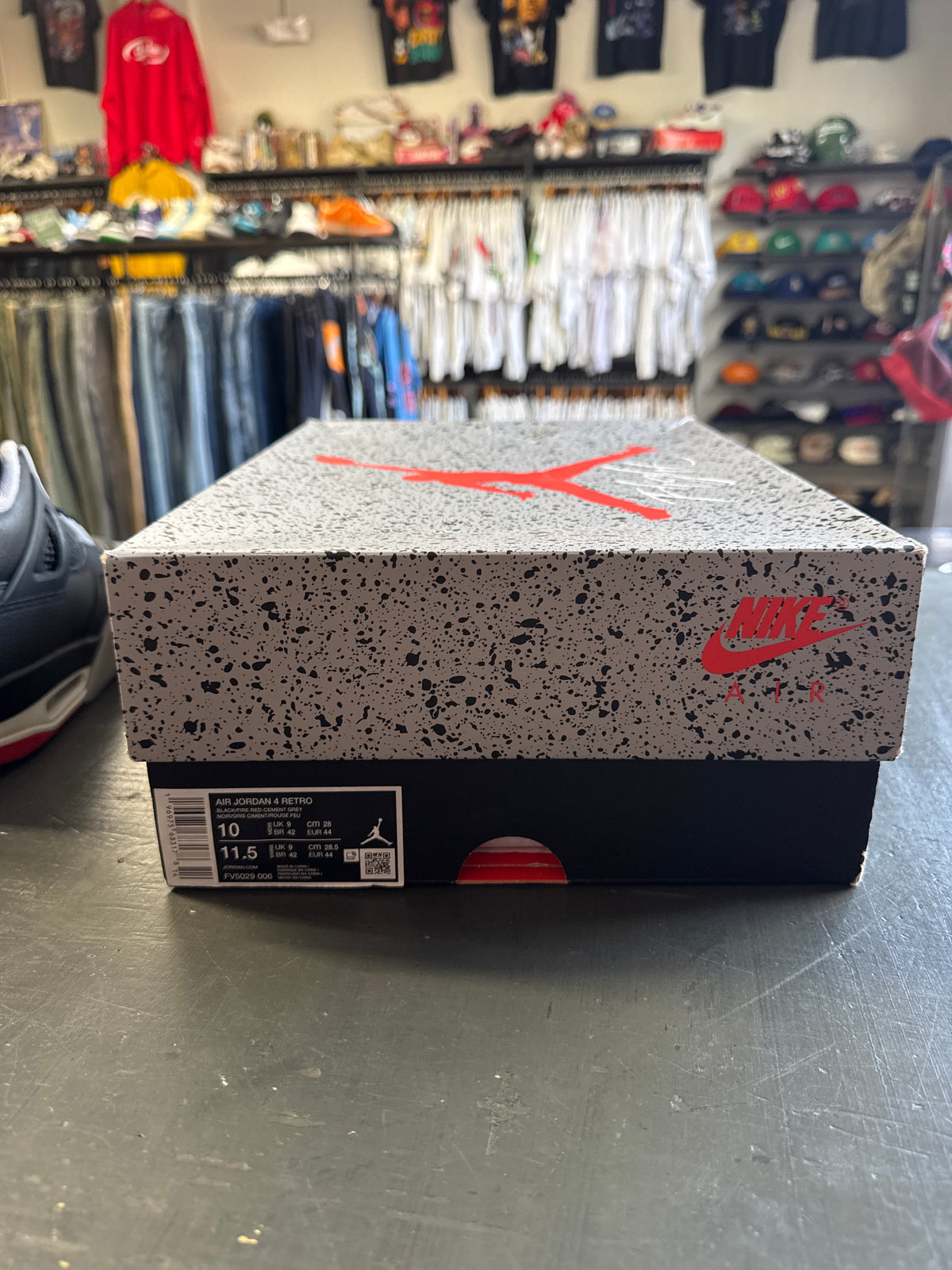 Pre-owned Jordan Retro 4 Reimagined Bred