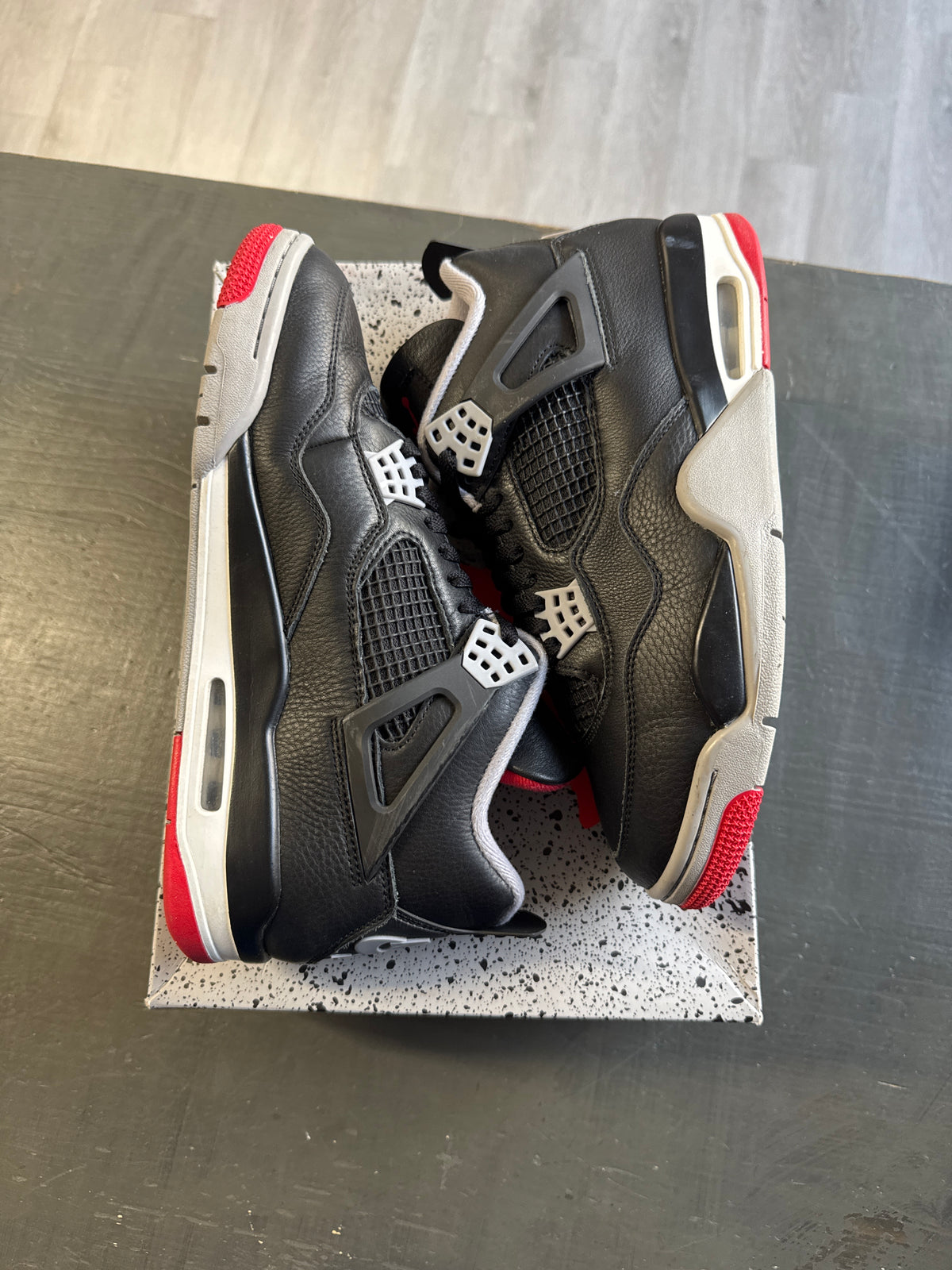 Pre-owned Jordan Retro 4 Reimagined Bred